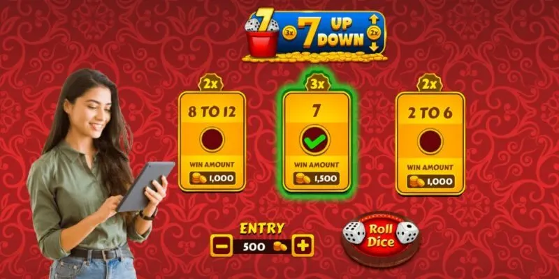 Các phòng chơi 7 up 7 down King88 cho người mới và cao thủ