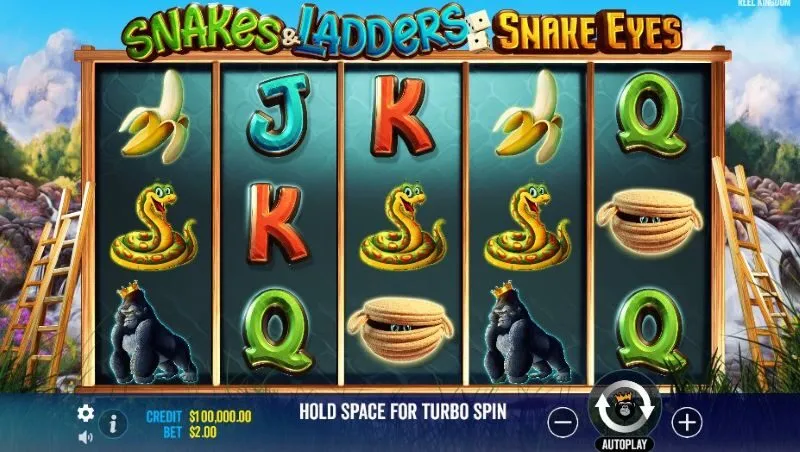 Bảng biểu tượng trả thưởng và phạm vi cược từ 20 xu đến 100 euro của slot leo thang King88
