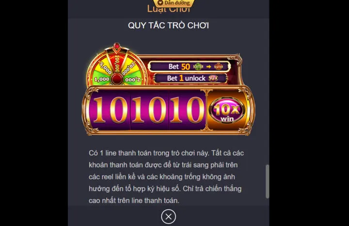 Quy tắc thanh toán line trong game tiền vào như nước king88