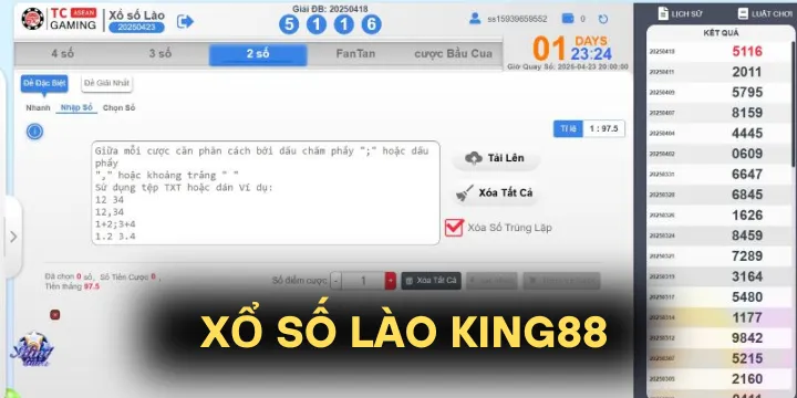 Xổ số Lào King88 - Cơ hội trúng thưởng khủng và cách tham gia